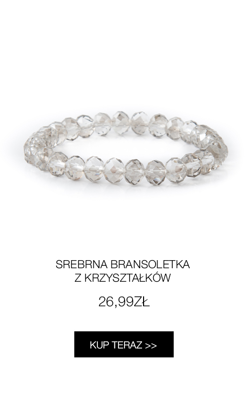 bransoletka z kryształów