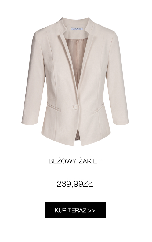 jednorzędowy żakiet