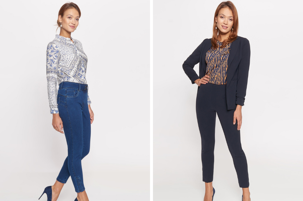 typ sylwetki kolumna