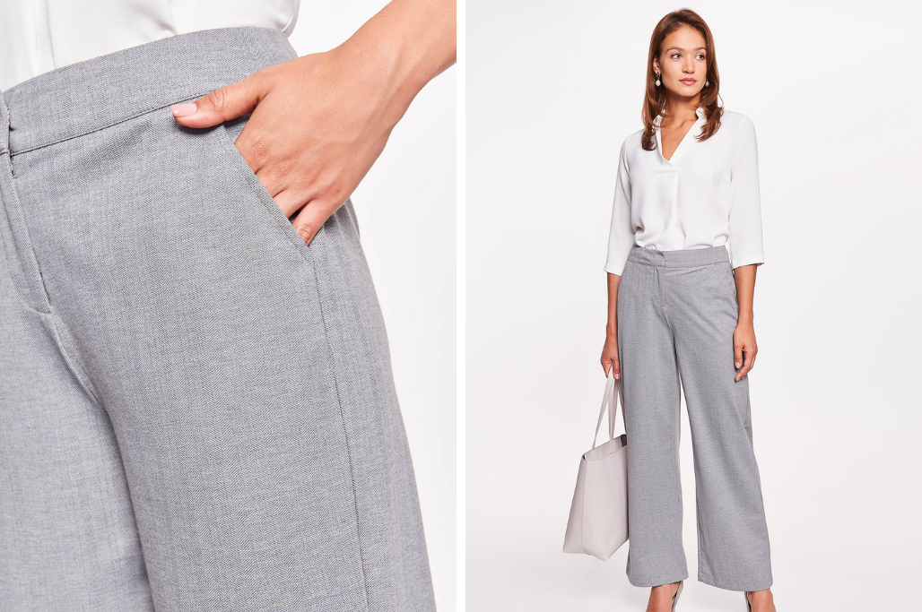 typ sylwetki rożek jak się ubierać