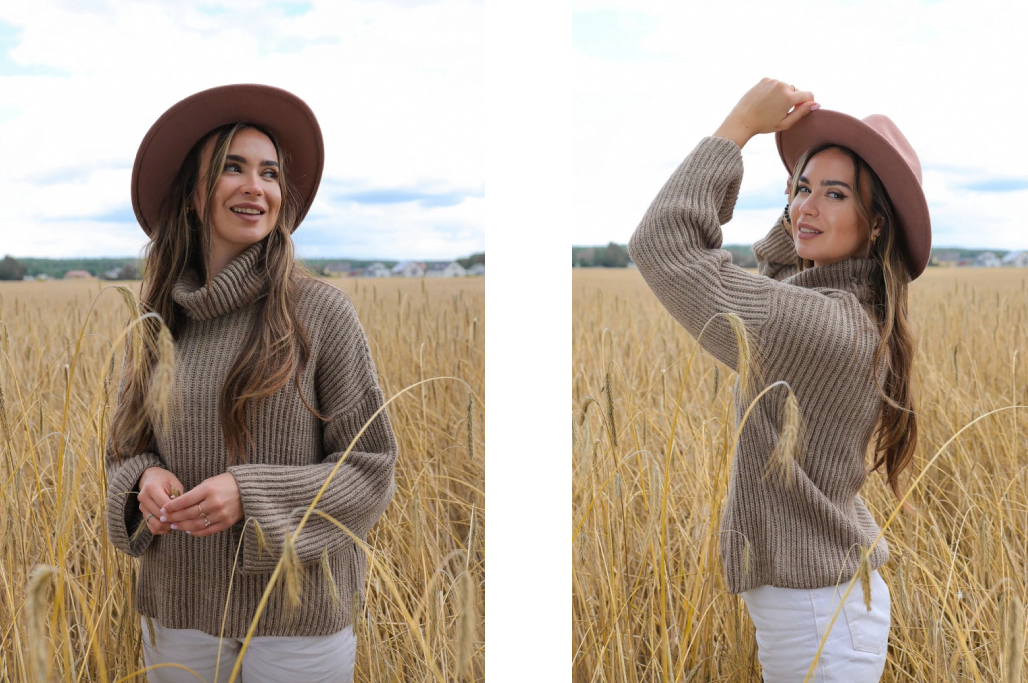 Golf Helen Dark Beige LAURELLA