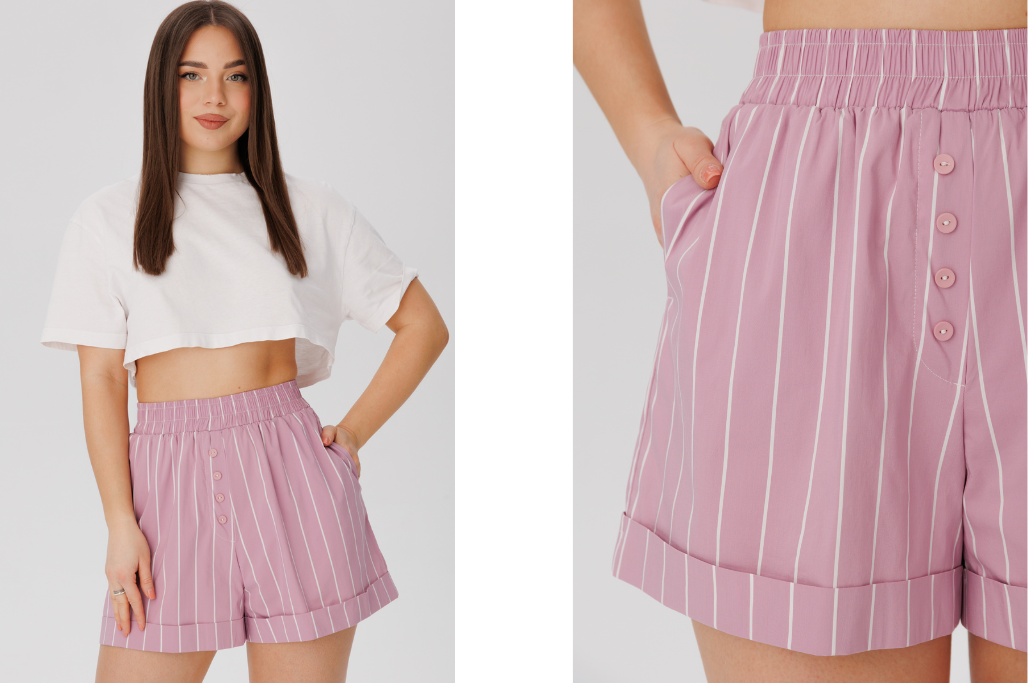 Spodenki Shari Lilac LAURELLA