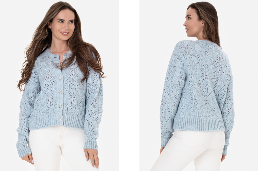 Sweter Maila Light Blue LAURELLA