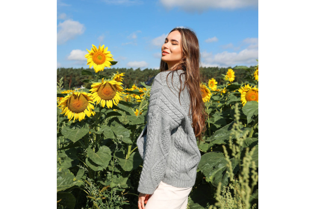 Kardigan Emily Light Grey LAURELLA