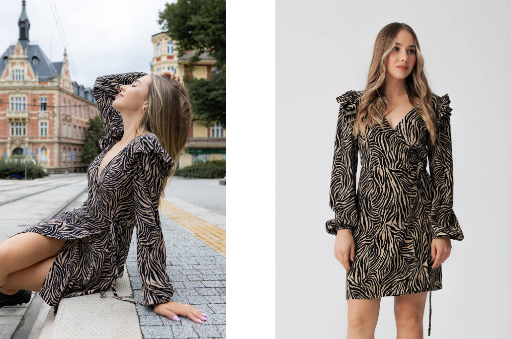 Sukienka Diana Zebra LAURELLA