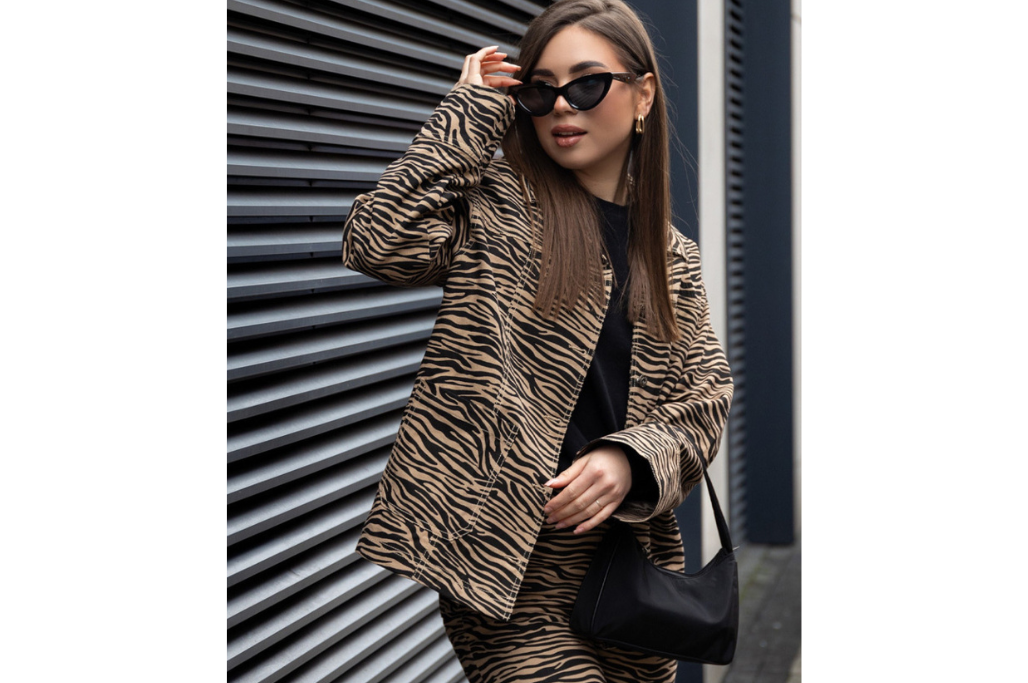 Marynarka Mertie Zebra LAURELLA