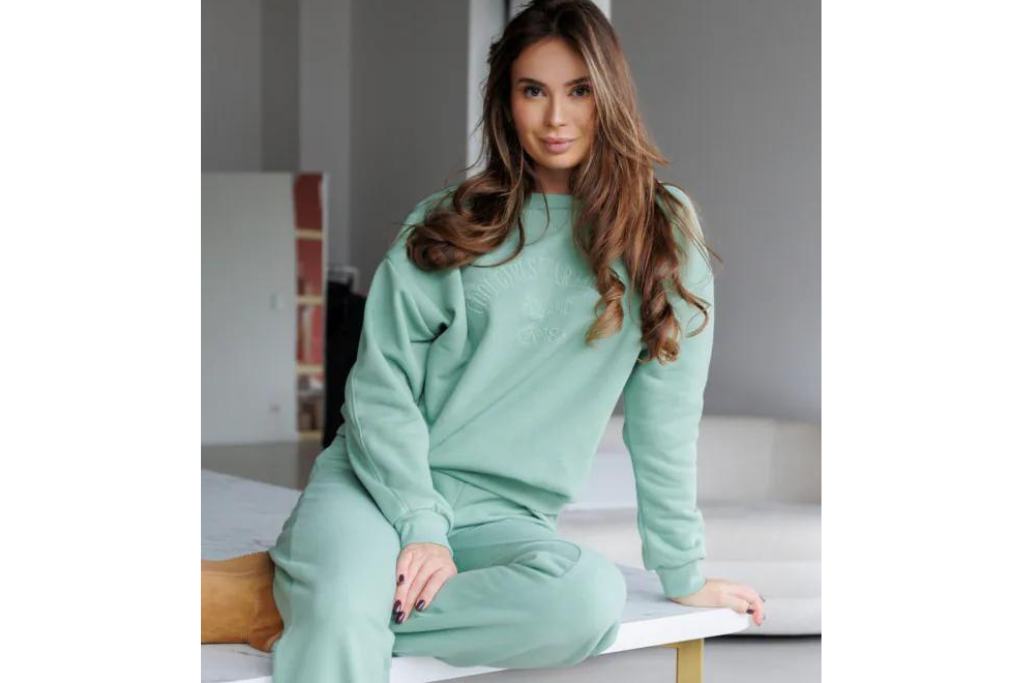 Bluza Berta Cool Girls Smoke Mint