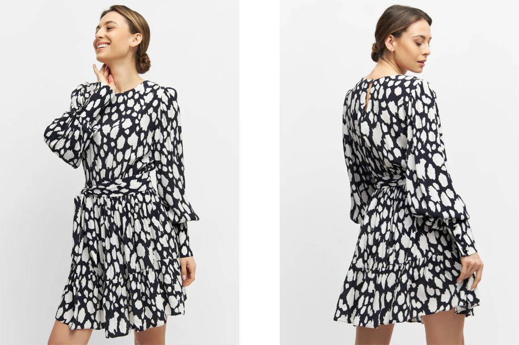 Sukienka Karren White Blots