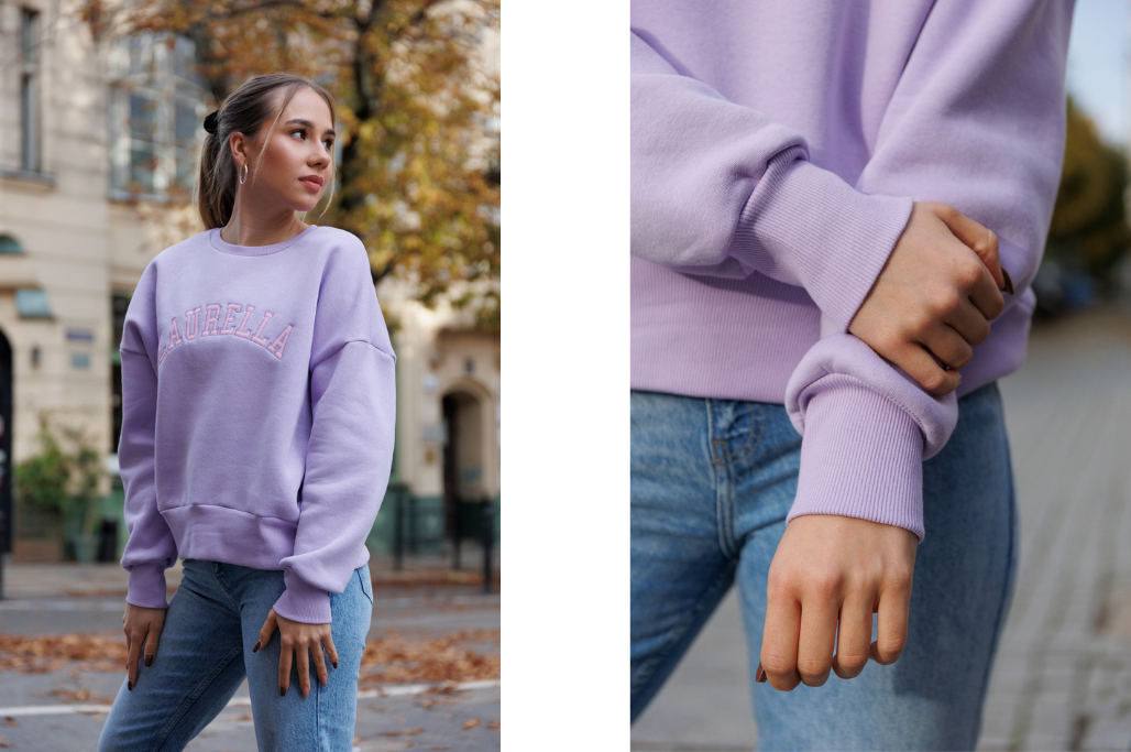  Bluza Lomi Lilac Logo LAURELLA Bluza Lomi Lilac Logo LAURELLA Bluza Lomi Lilac Logo LAURELLA 