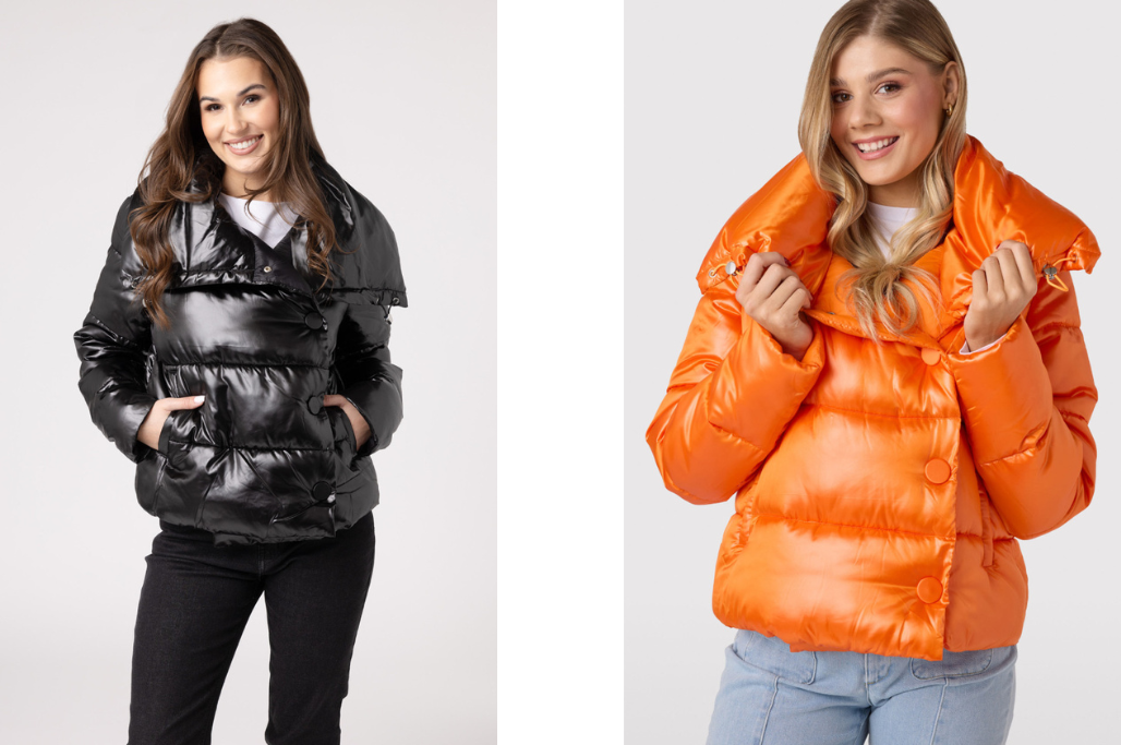  Kurtka Mara Orange oraz kurtka Mara Black 