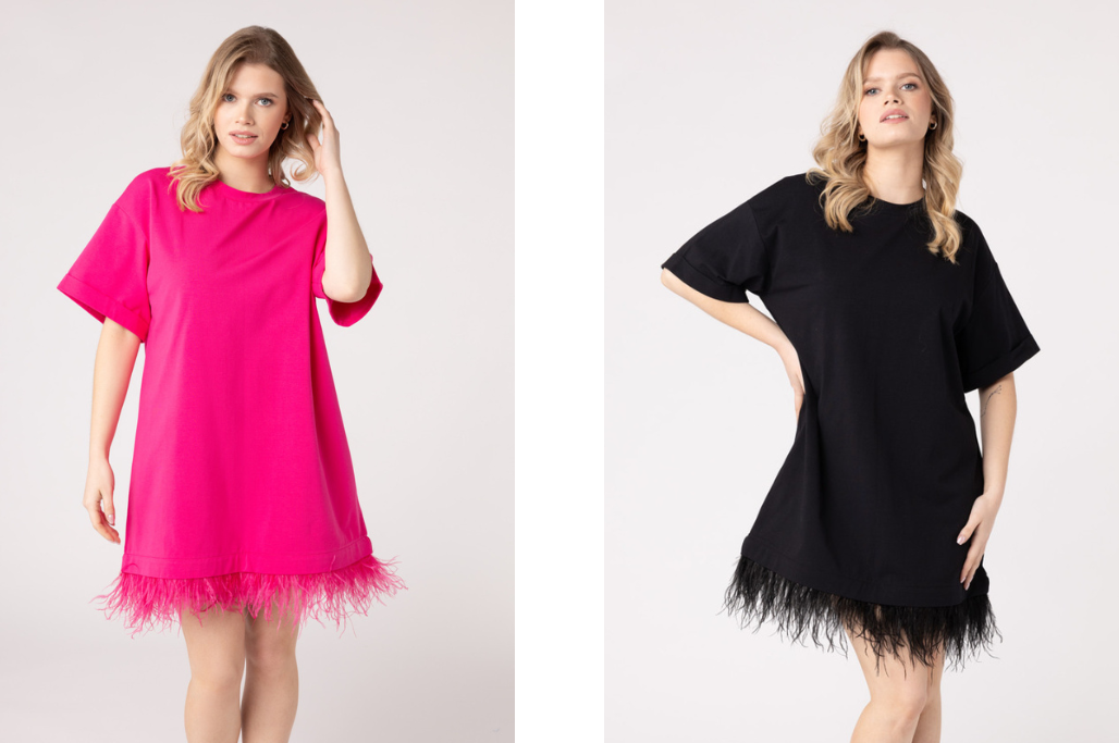 Sukienka Nickie Fuchsia oraz Sukienka Nickie Black
