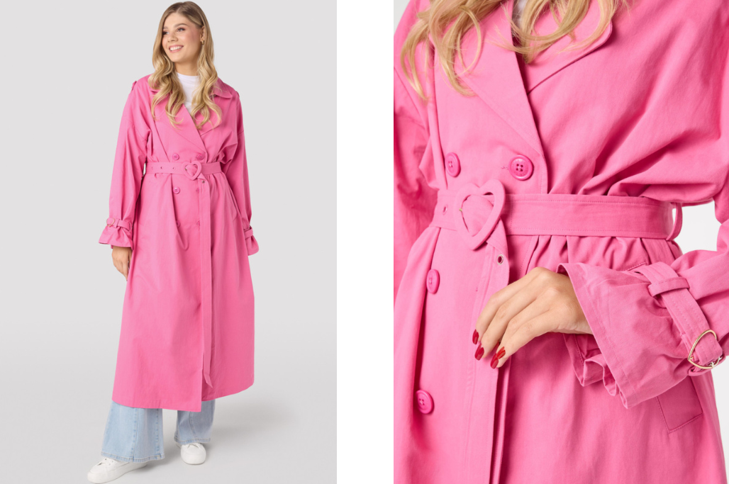 Płaszcz Candy Pink Long