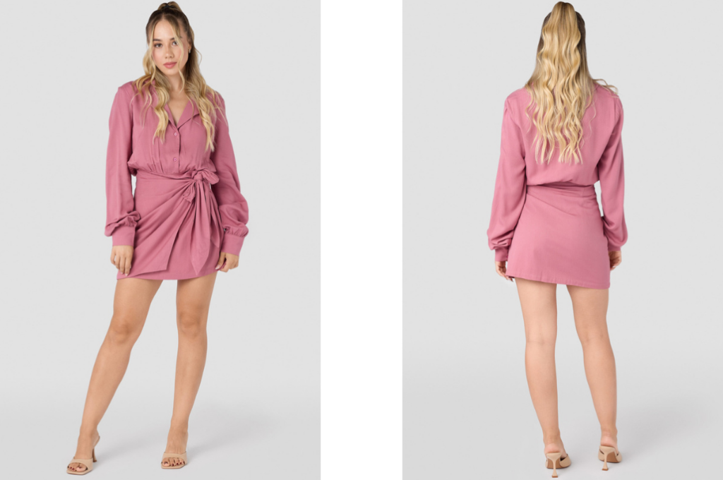  Sukienka Clorinda Dusty Pink 