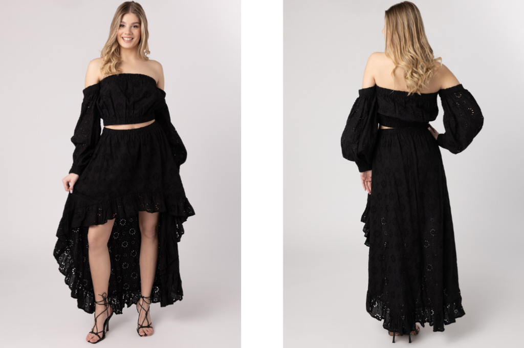 Komplet Candance Black LAURELLA