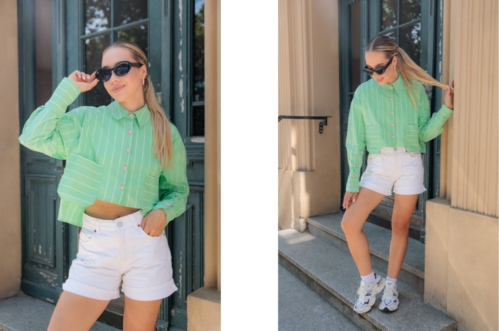 Koszula Mia Green Laurella