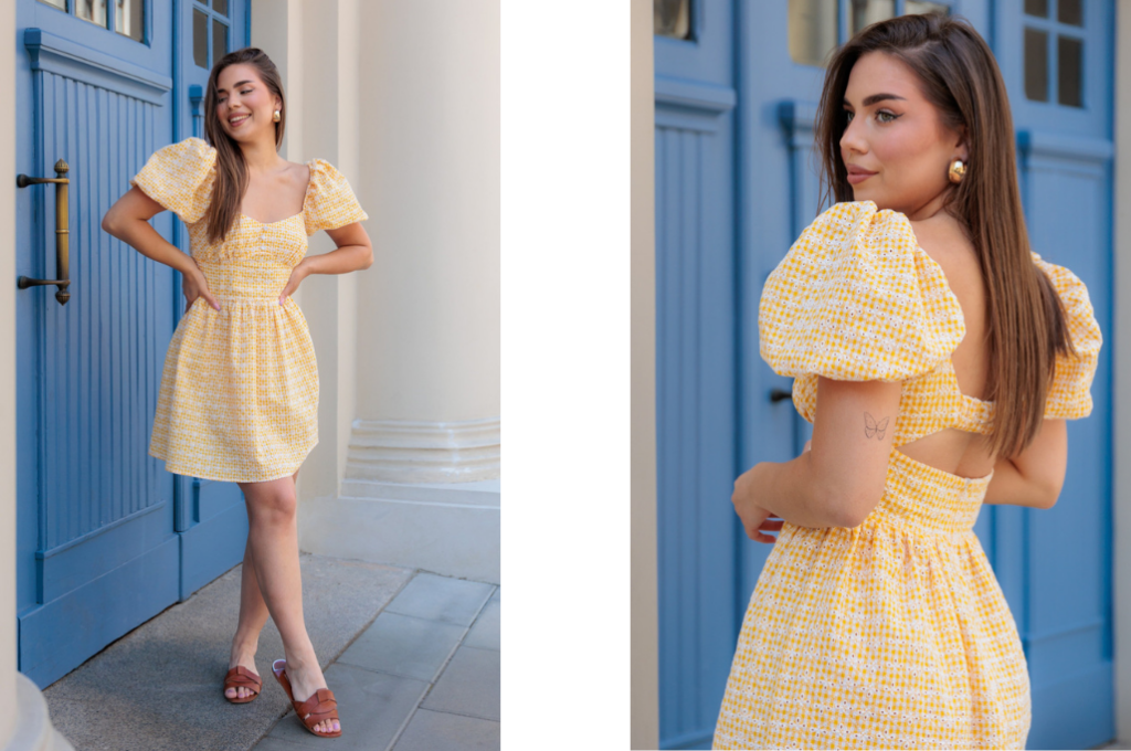 Sukienka Bella Yellow